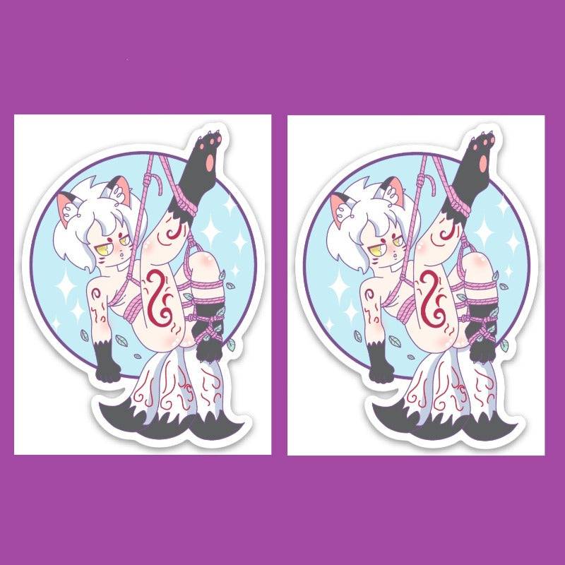 Kitsune Boi Vinyl Sticker 2.24" x 3"