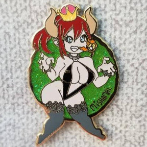 Mishamai Bowsette Cosplay Hard Enamel Pin