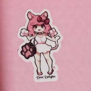 Alyce 1.81" x 3" Vinyl Sticker