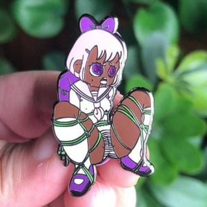 Rachel Shibari Student Hard Enamel Pin