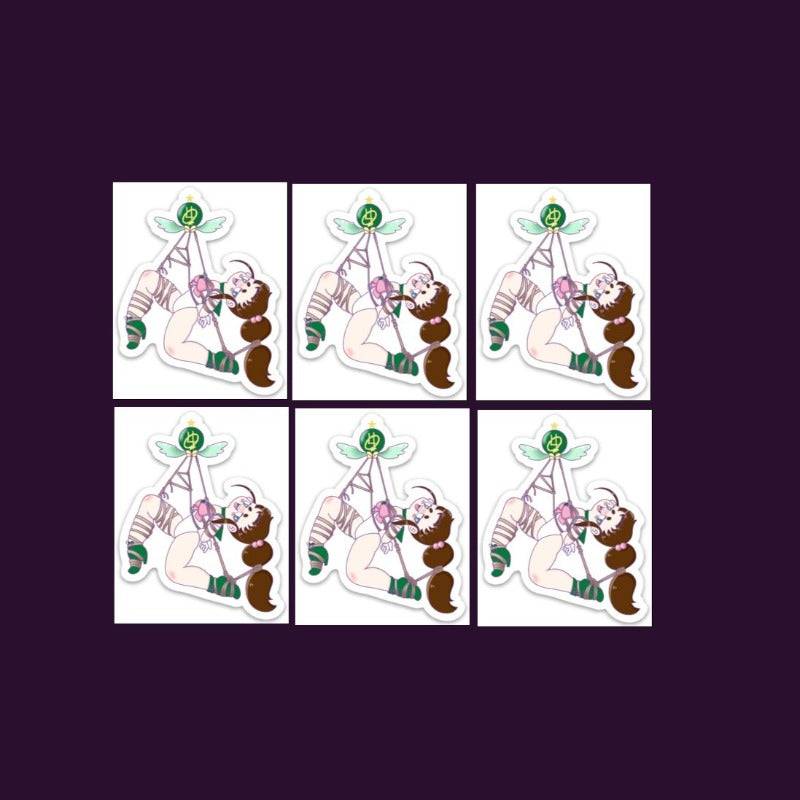 Shibari Jupiter 2.38" x 3" Vinyl Sticker