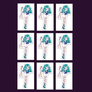 Shibari Neptune 1.8" x 3" Vinyl Sticker
