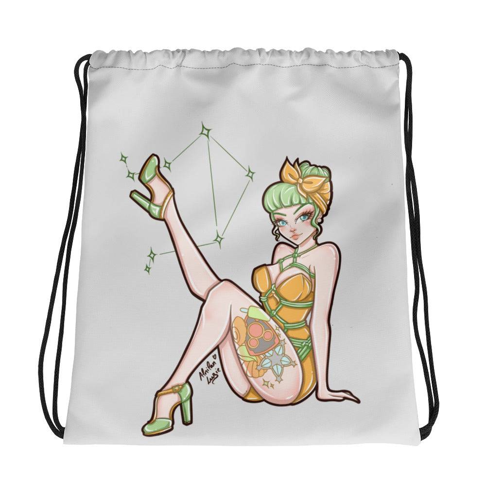 Libra Drawstring bag