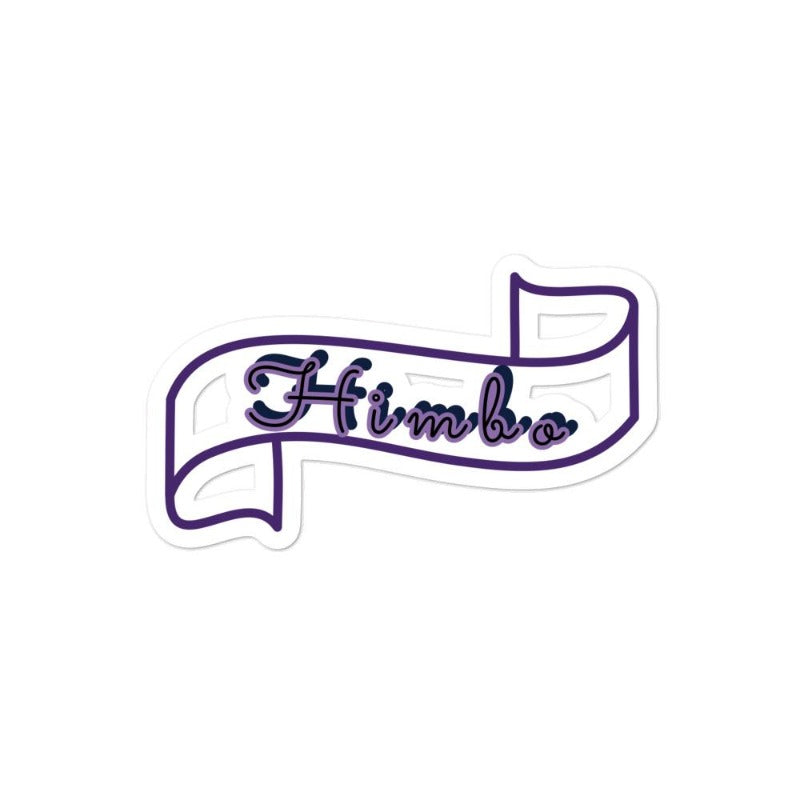 Himbo Bubble-free stickers
