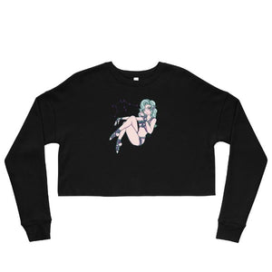 Aquarius Shibari Crop Sweatshirt