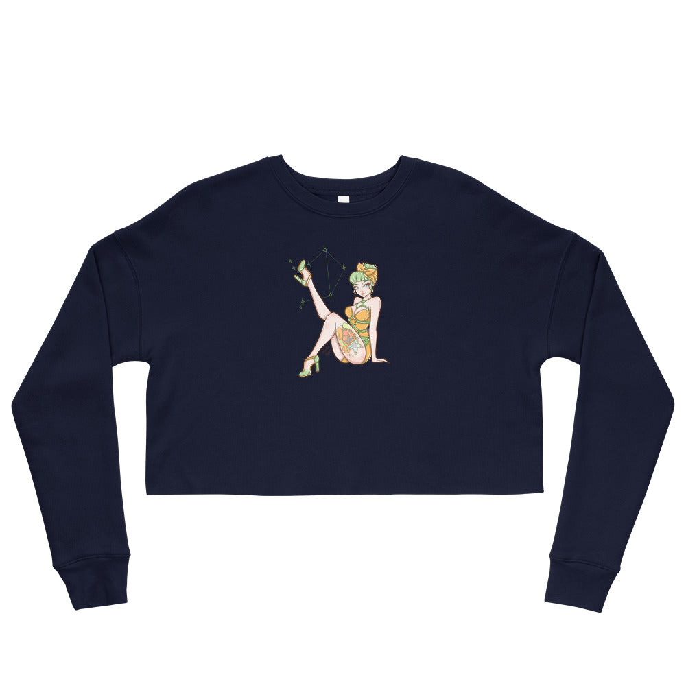 Libra Crop Sweatshirt